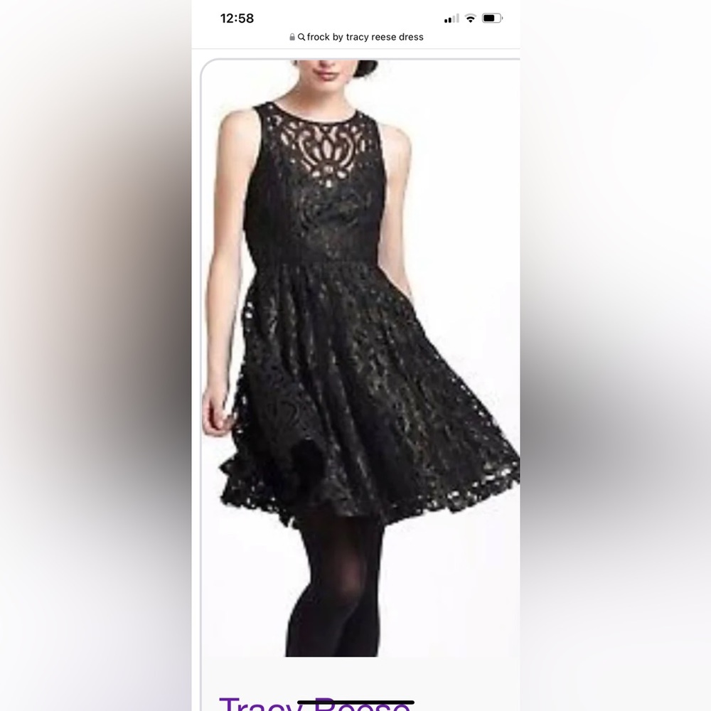 Frock by Tracy Reese Party Dress!! Size 10 one button missing. Very good shape.